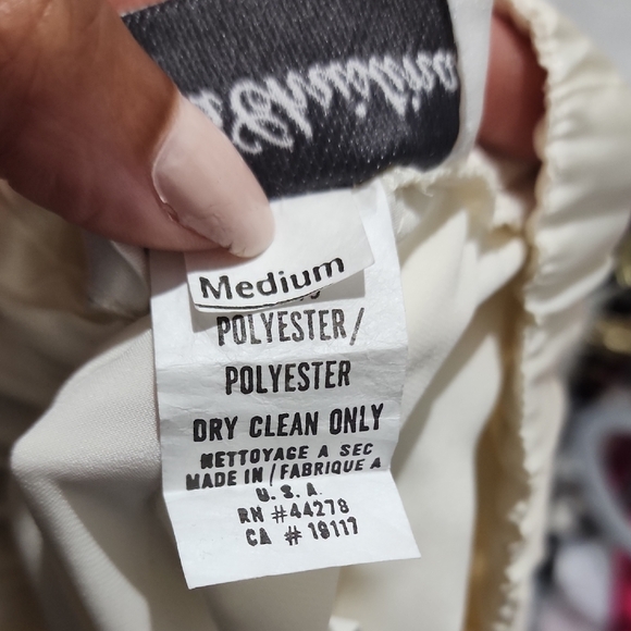 Vintage Marisa Christina Cream Maxi Skirt - Picture 6 of 6